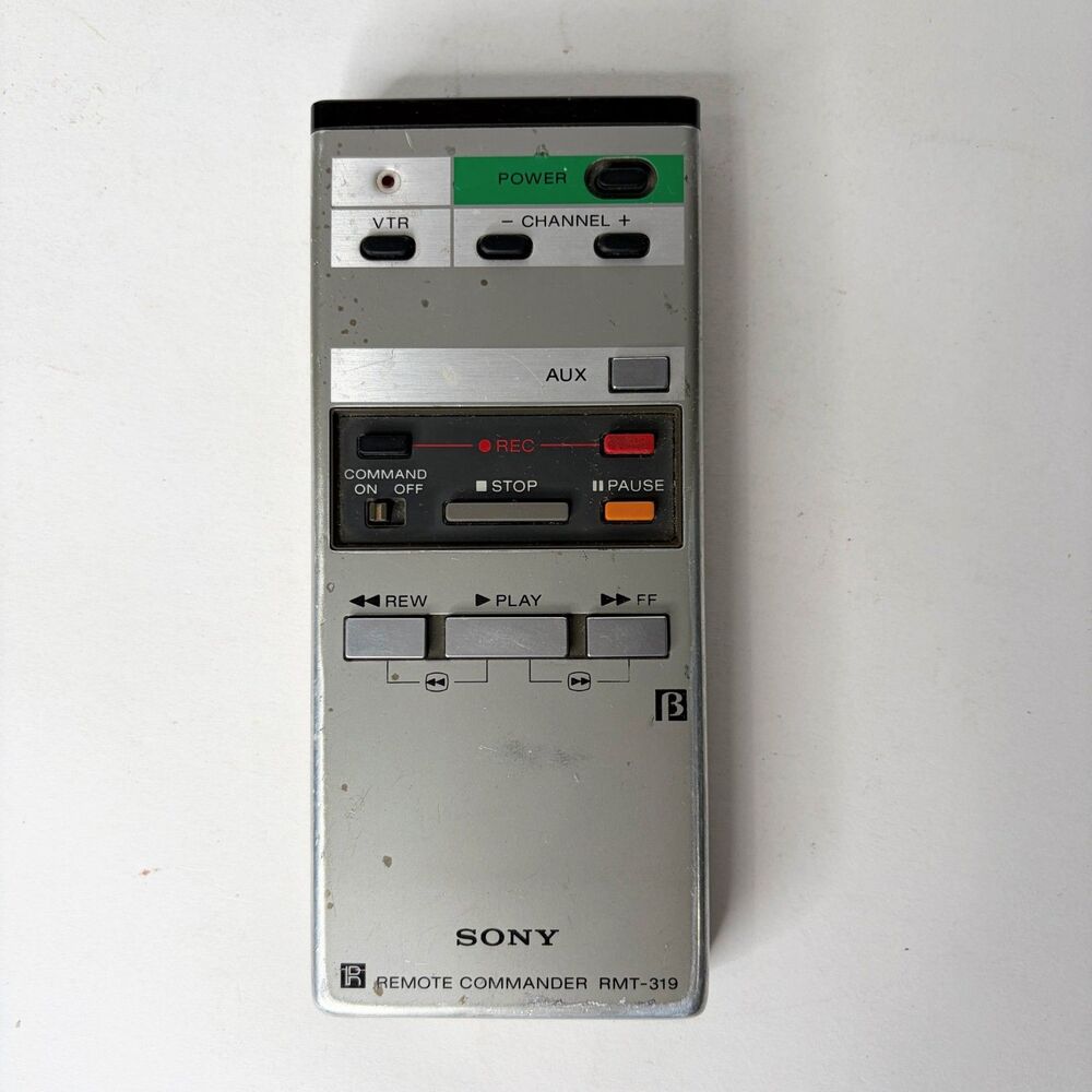 Vintage Sony Remote Commander RMT-319 Japan Tested Working